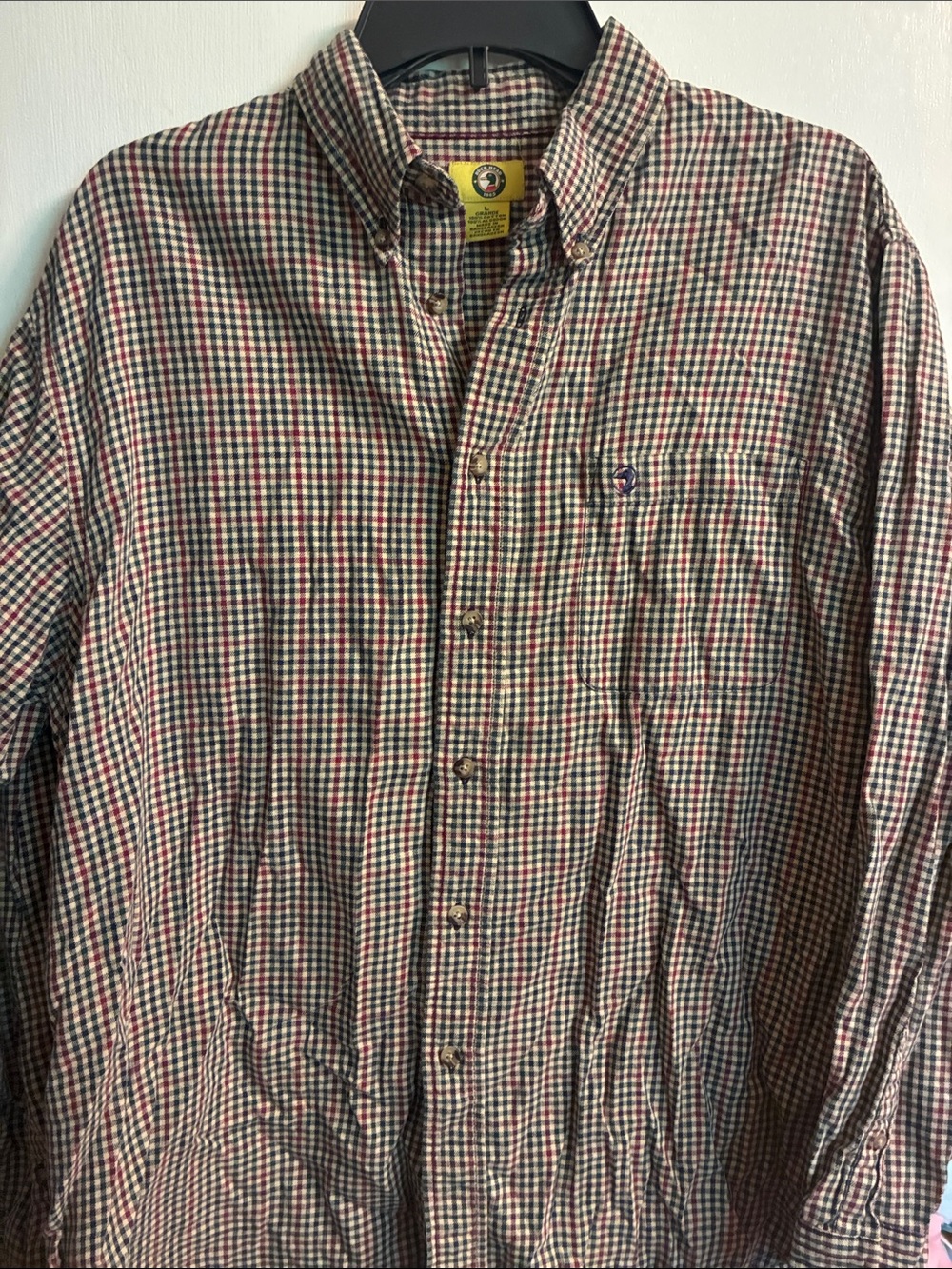 Duck Head Red & Green Plaid Button-Down Shirt